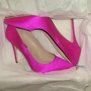 SJP FUSCIA FAWN PUMPS
